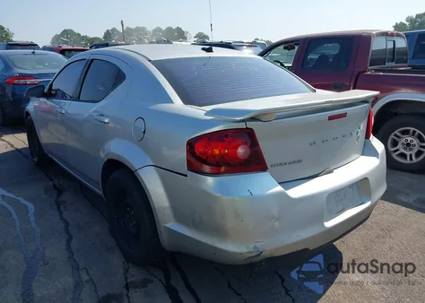 2012 Dodge Avenger Se z USA, uszkodzony, nr VIN 1C3CDZAB3CN147141